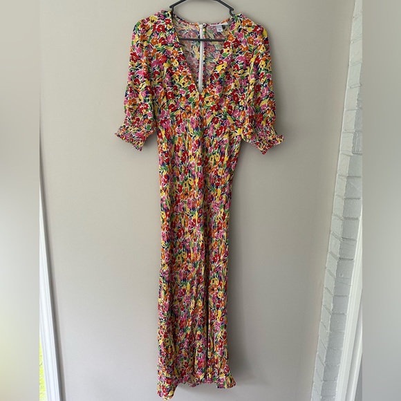 RIXO x Target - Floral MIDI Dress - Size 8 - Picture 3 of 10